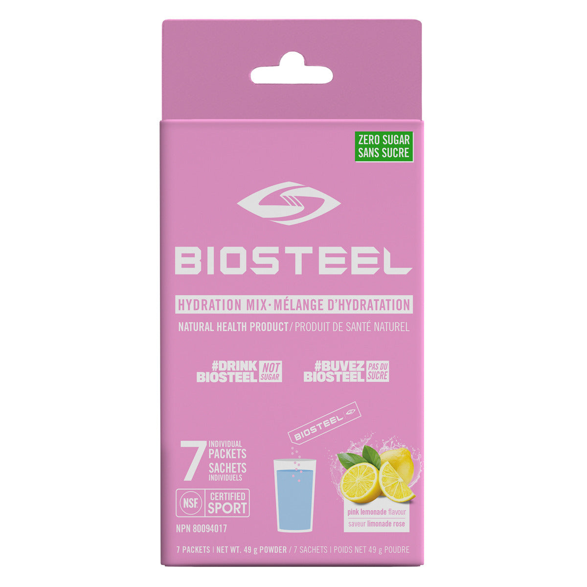 BioSteel - Hydratation Mix - 7 Servings