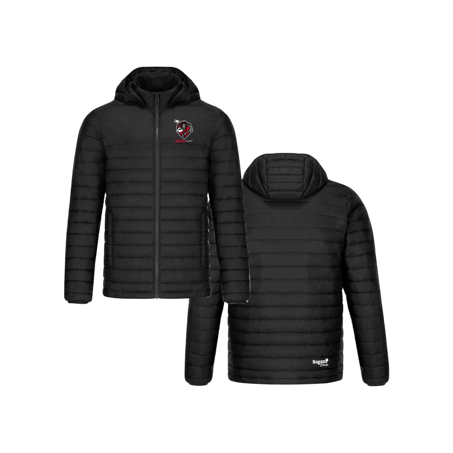 Black Puffy Jacket - Gouverneurs du Noroit