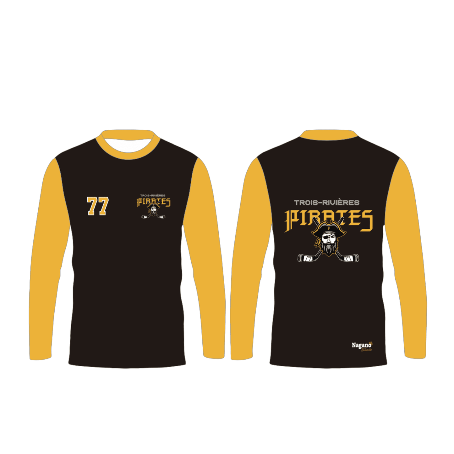 Long Sleeve T-Shirt - LiteDri T-09 - Pirate