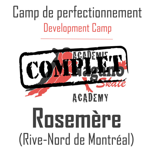 NS Academy - Rosemère July 26 to 28, 2024