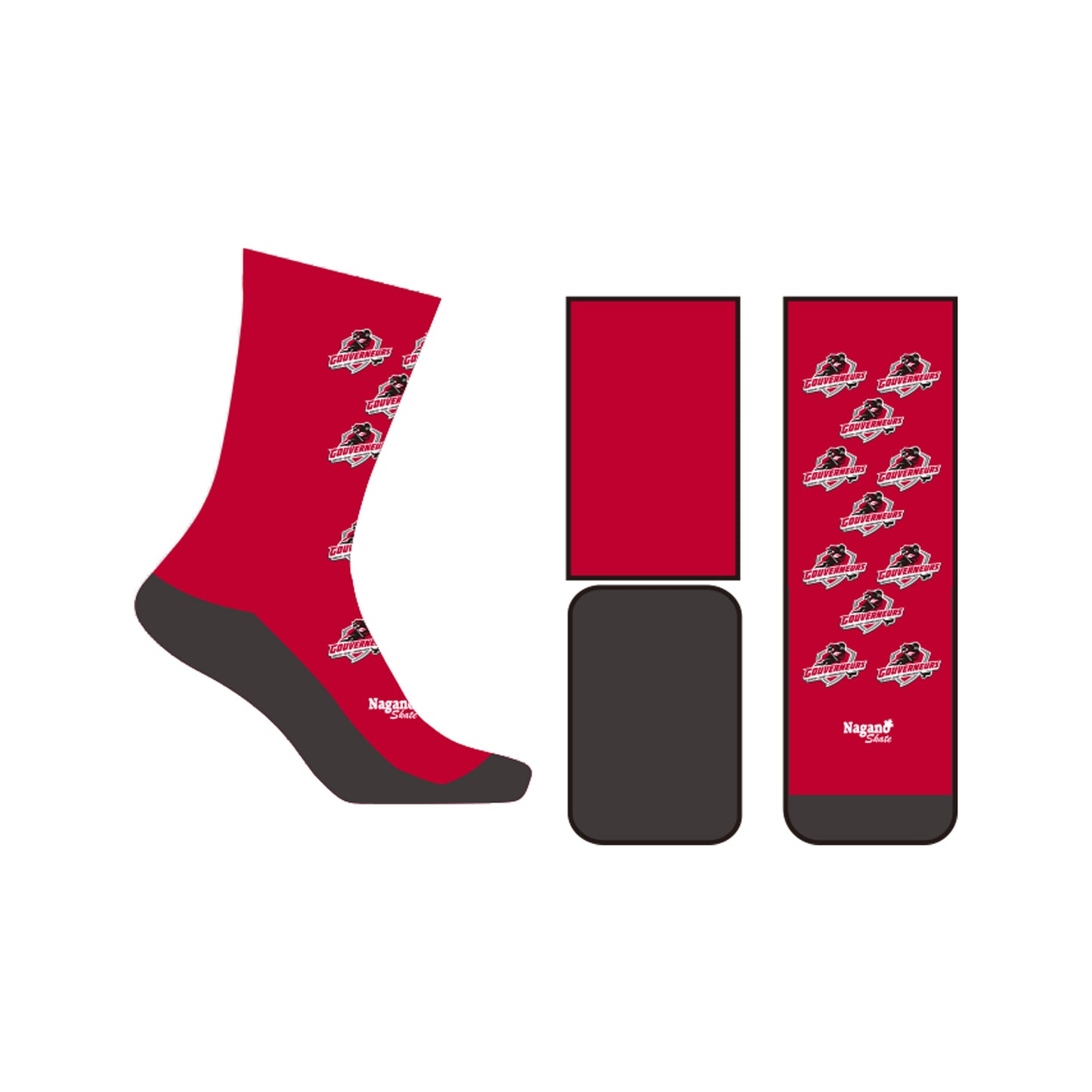 Sublimated Socks Gouverneurs - STF-SIL-AL