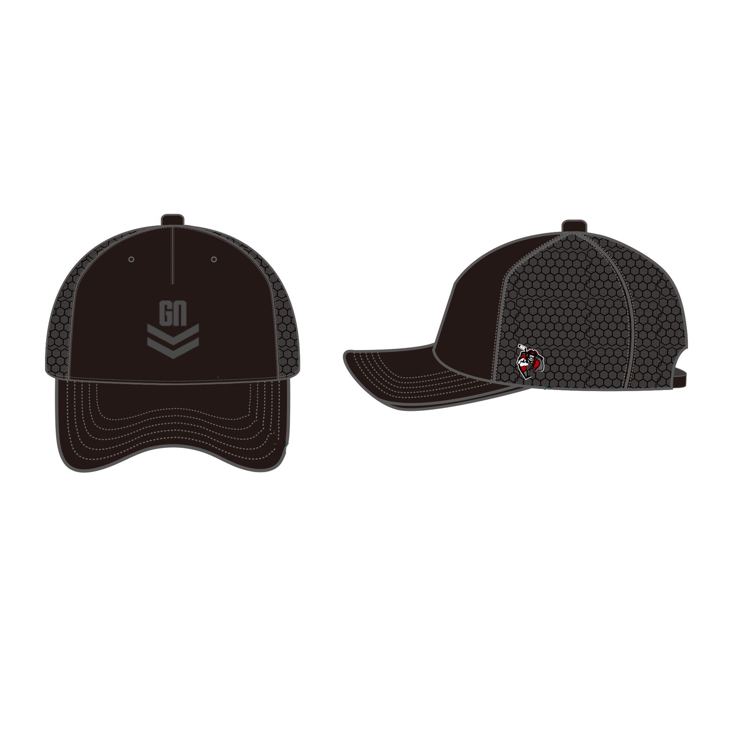 Casquette Noir - Gouverneurs du Noroit