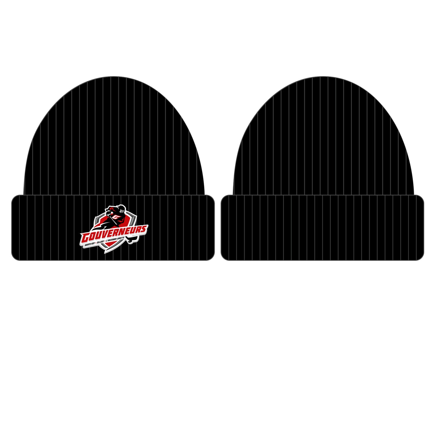 Black Beanie Hat Gouverneurs - STF-SIL-AL
