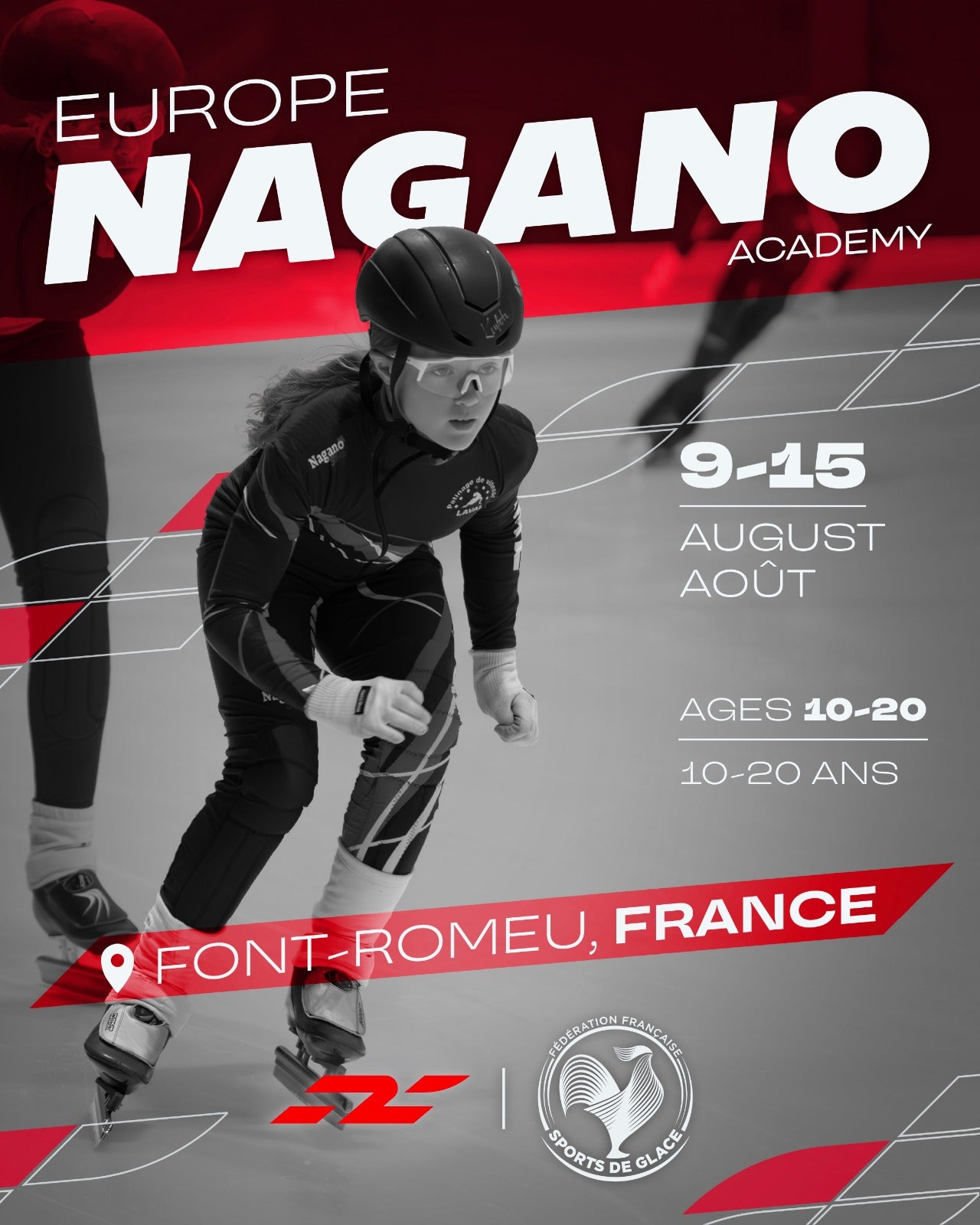 STAGE INTERNATIONAL SHORT TRACK - Font-Romeu 9 au 15 Août 2026