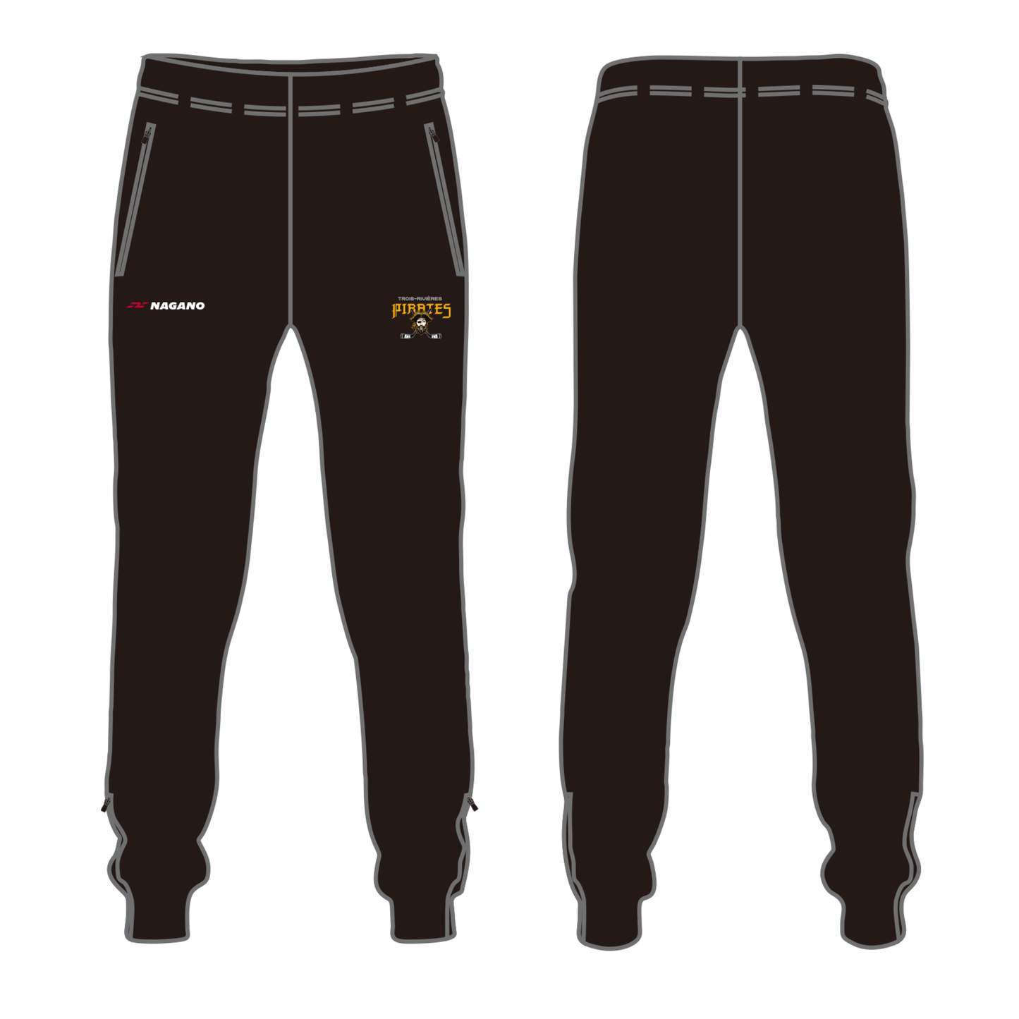 Pantalon jogger Noir - Pirates