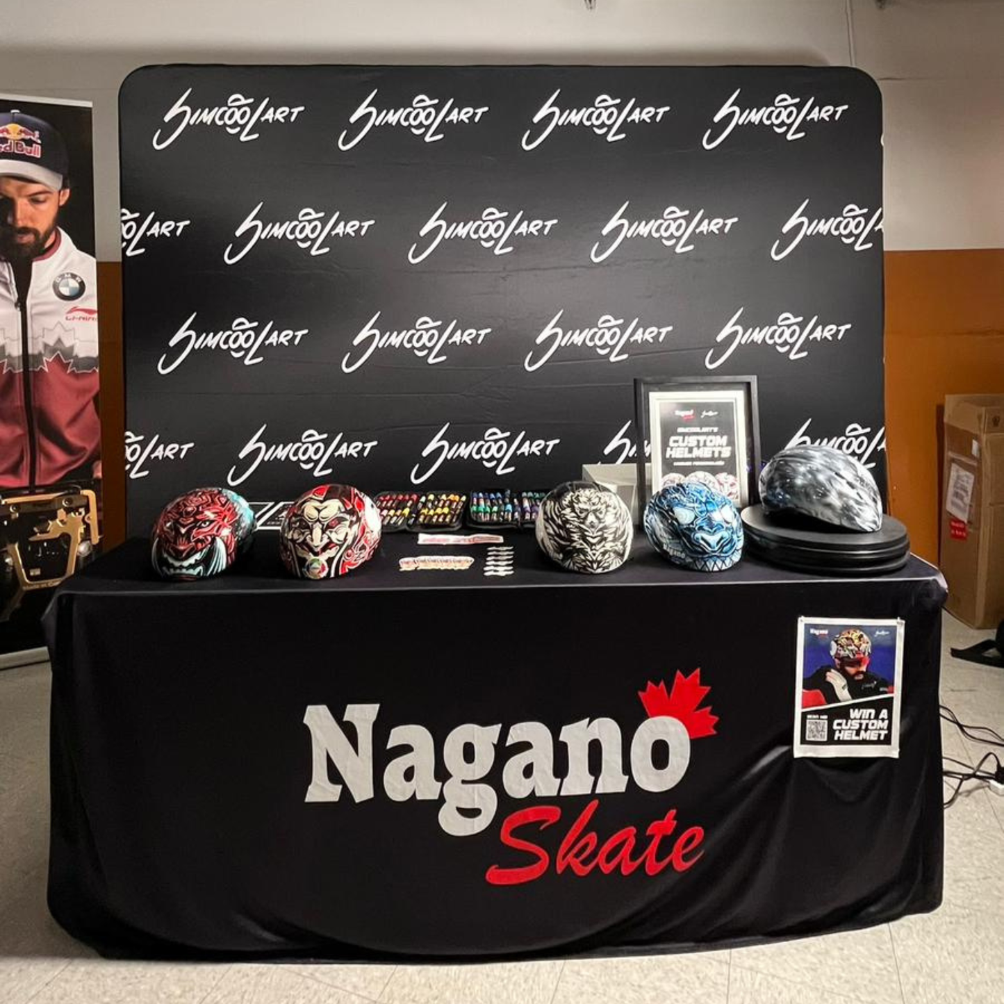 Toile de fond droite 10' x 8' – Housse style "pillow case"