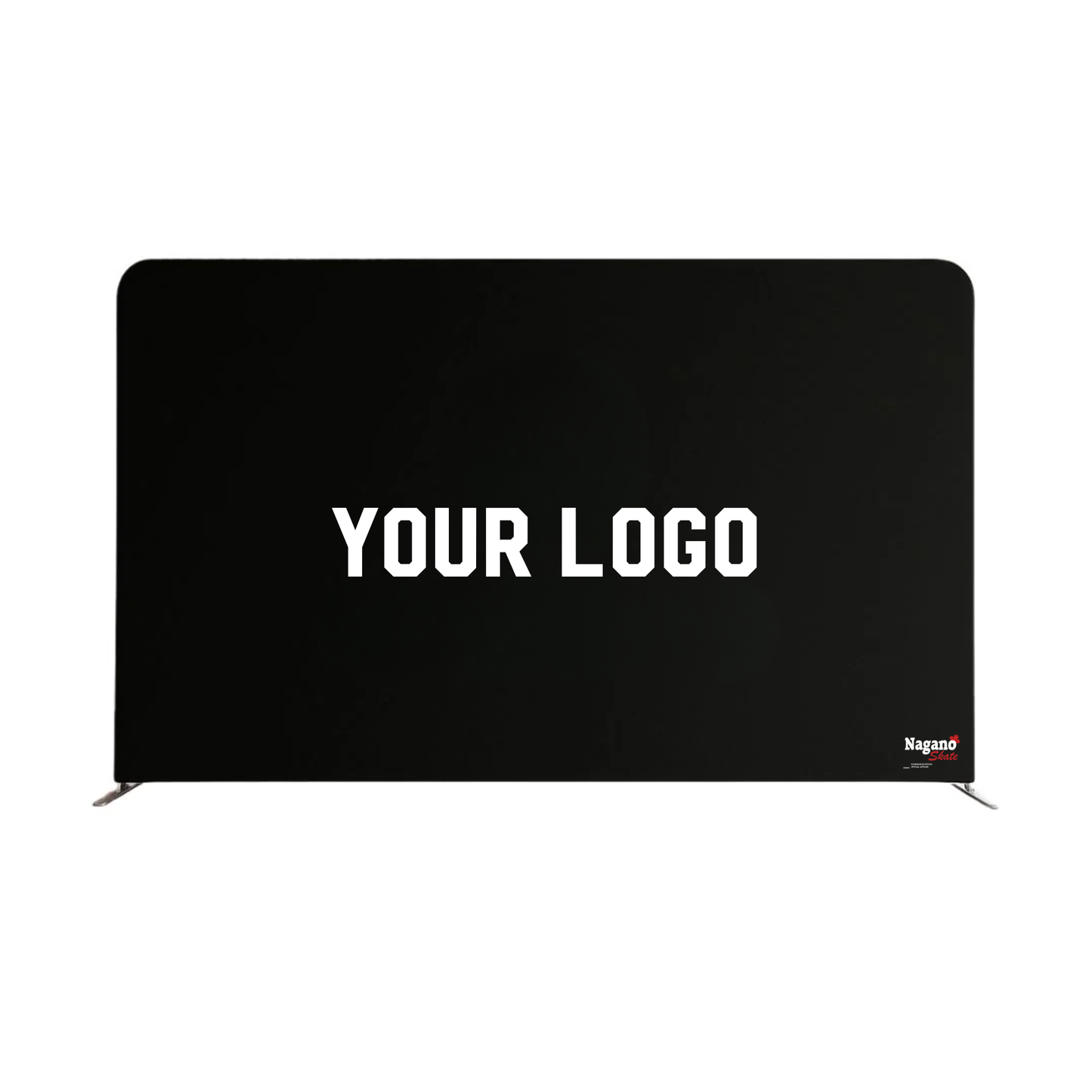 Toile de fond droite 10' x 8' – Housse style "pillow case"