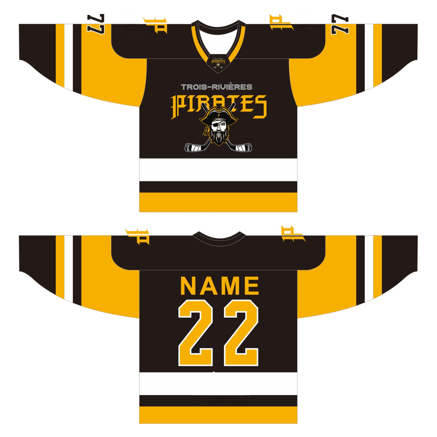 Chandail Hockey - Pirates