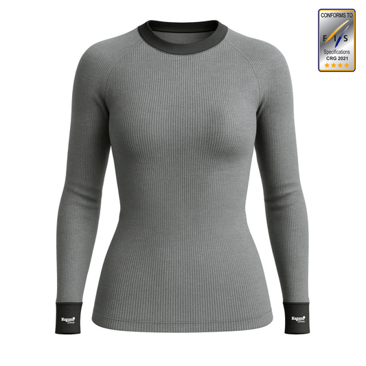 Haut Base Layer Anti-Lacération – Femme (Certifié FIS – Ski alpin)