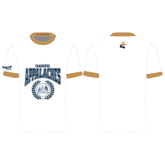 White T-Shirt, Sublimated T02 - Chaudière-Appalaches, JDQ