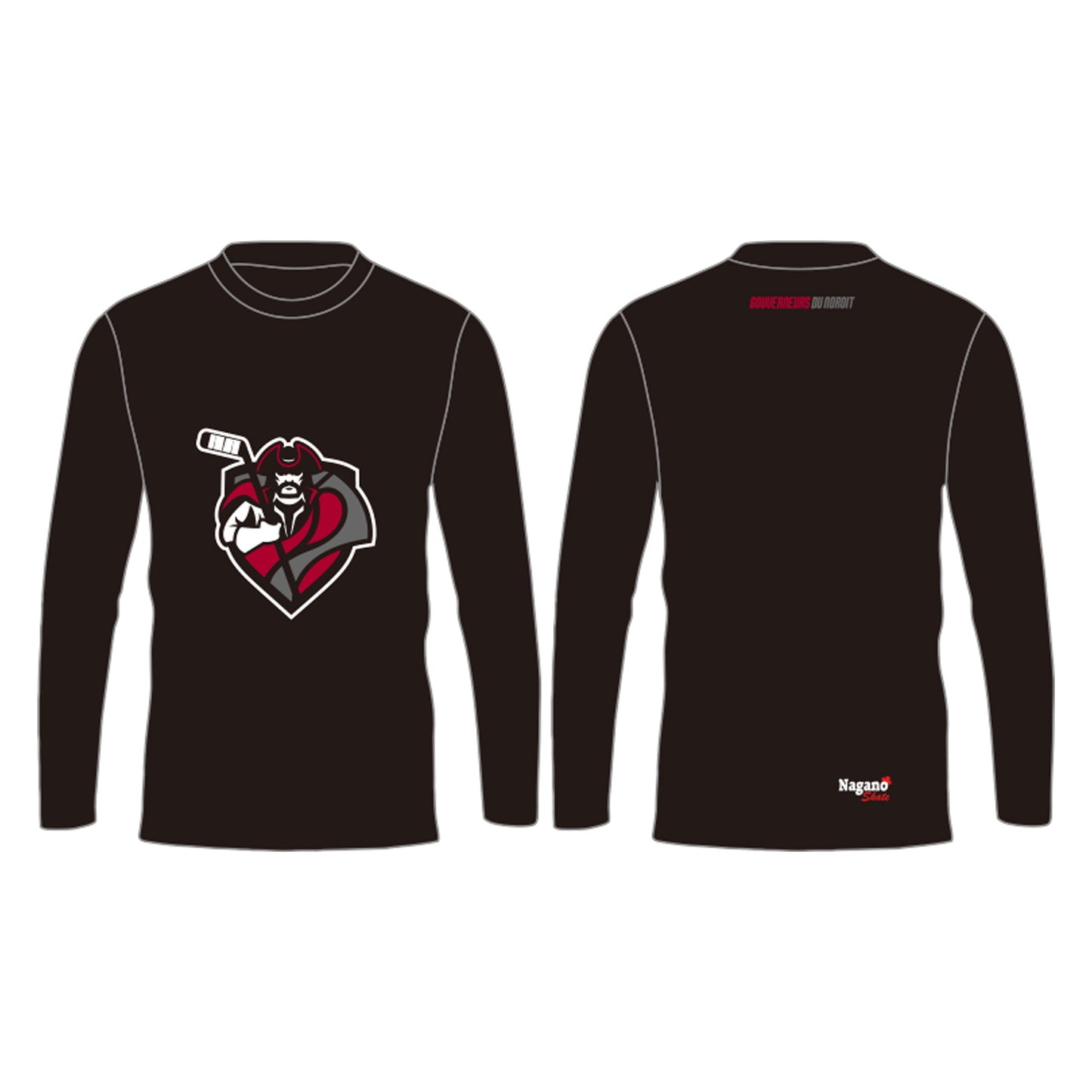 LiteDri Long Sleeve T-Shirt - Sublimated - Gouverneurs du Noroit