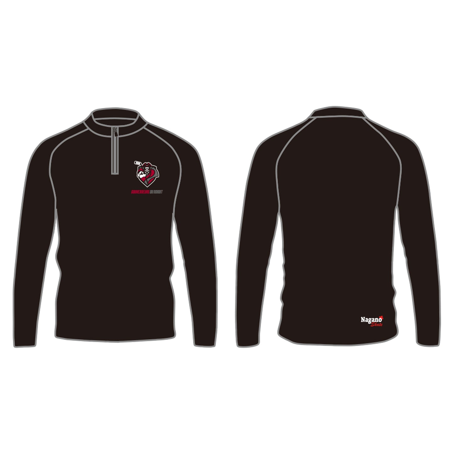 Quarter Zipper Athletic - Gouverneurs du Noroit