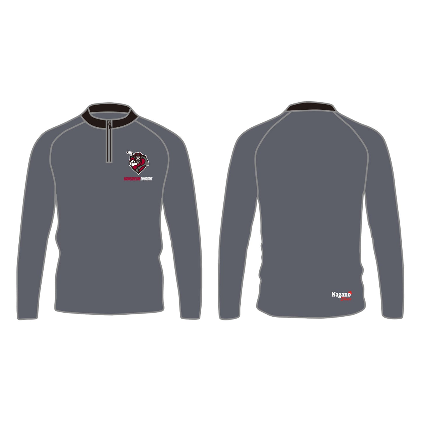 Quarter Zipper Athletic - Gouverneurs du Noroit