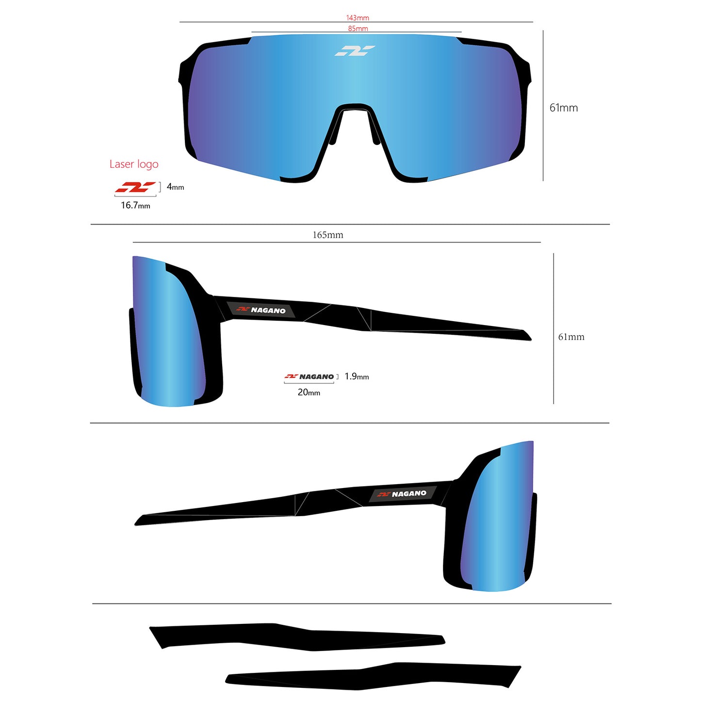 Lüna Glasses - Adult