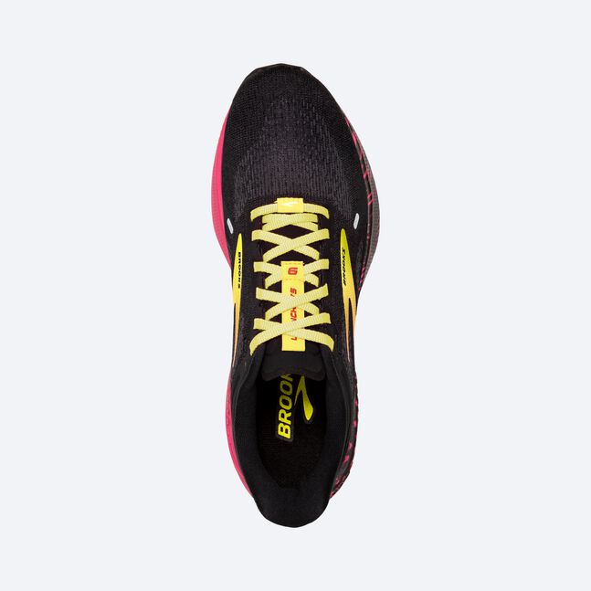 Black pink yellow shoes hotsell